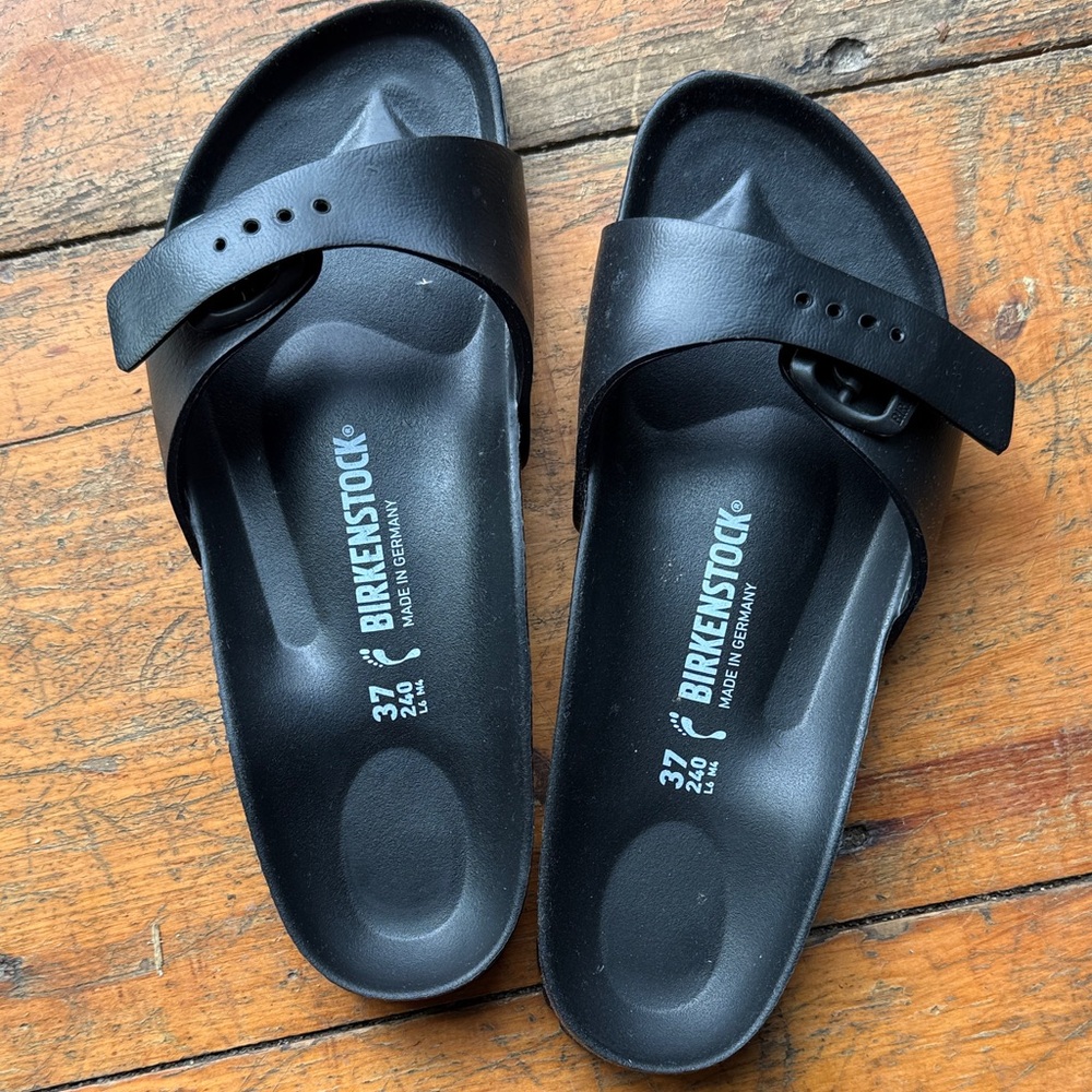 Birkenstock Classic Black Slides W 37 / US 6